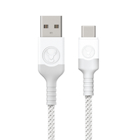 Bonelk USB to USB-C Cable, Long-Life Series 1.2 m (White/Grey)