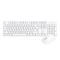Bonelk KM-314 Slim Wireless Keyboard And Mouse Combo (White)