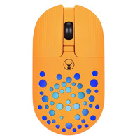 Bonelk Bluetooth/Wireless RGB 4D Mouse, 1200DPI, USB-C, M-270 (Orange)