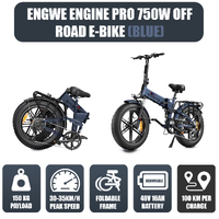 Engwe Engine PRO 750W Off Road Electric Bike Blue