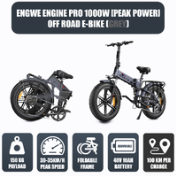 Engwe Engine PRO 1000W(Peak Power) Off Road Electric Bike Grey