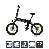 ENGWE C20 Pro 250W Foldable 36V 15.6Ah E-Bike - Black