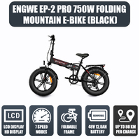 ENGWE EP-2 PRO 750W FOLDING ELECTRIC MOUNTAIN BIKE - BLACK