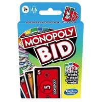 Monopoly Bid Card Game