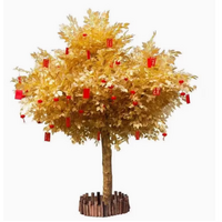 Artificial Golden Banyan Tree 1M
