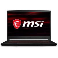 MSI GF63 Thin 10SCXR-814AU 15.6" i7 10750H 16GB GTX1650 512GB NVME Windows 10 Gaming Notebook -Refurb