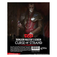 D&D Curse of Strahd DM Screen
