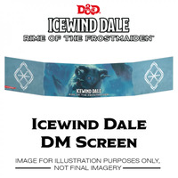 D&D Icewind Dale Rime of the Frostmaiden DM Screen