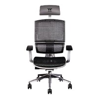 Thermaltake CYBERCHAIR E500 Ergonomic Gaming Chair White Edition