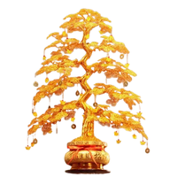 Handmade Woven Fortune Money Tree Decoration