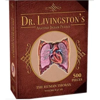Dr Livingston Anatomy Jigsaw Puzzle The Human Thorax 500 Pieces