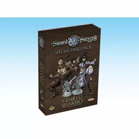 Sword and Sorcery - Ancient Chronicles - White/Black Monk (Genryu/Shakiko) Hero Pack