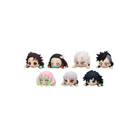 Sega Demon Slayer: Kimetsu No Yaiba: Lay-Down Puchi Figure Set Vol 1