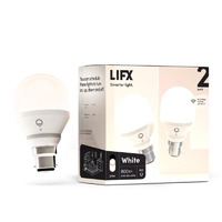 LIFX White 800 Lumen B22 Smart Light 2-Pack