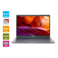 ASUS D509BA-BR044T 15.6" Laptop A9-9425 8GB 512GB W10H - Slate Gray