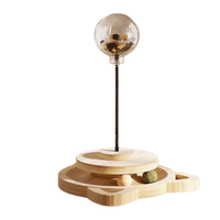 Interactive Cat Toy with Freeze-Dried Food Dispenser