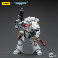 Warhammer Collectibles: 1/18 Scale White Scars Assault lntercessor Brother Batjargal