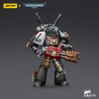 Warhammer Collectibles: 1/18 Scale Grey Knights Interceptor Squad Interceptor with Incinerator