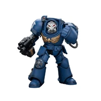 Warhammer Collectibles: 1/18 Scale Ultramarines Terminator Squad Terminator with Storm Bolter