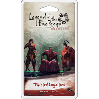 Legend of the Five Rings LCG The Temptations Cycle Twisted Loyalties