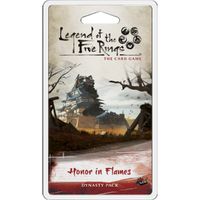 Legend of the Five Rings LCG The Temptations Cycle Honor in Flames