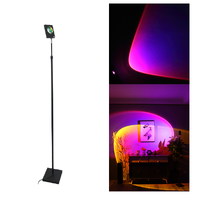 Rainbow Purple Blue Projection Led Lamp 150-180cm (Square Head)