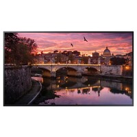QB55R 55" UHD Commercial Screen 350 nit panel brightness 1235.1mm(W) X 707.9mm(H) X 46.3mm(D) 18.1(kg)