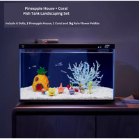 Xiaomi Mijia Fishtank Landscape - Pineapple House + Coral Set
