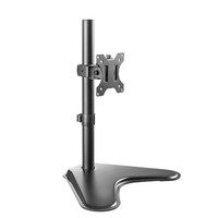 Brateck Single Screen Econominical Double Joint Articulating Stell Monitor Stand