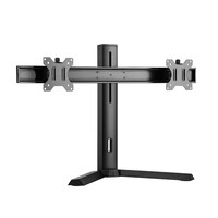 Brateck Dual-Screen Classic Pro Gaming 17"-27" Monitor Stand - Black