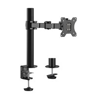Brateck Single MOnitor Affordable Steel Articulating Monitor Arm
