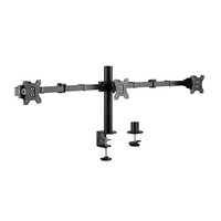Brateck Triple Monitors Affordable Steel Articulating Monitor Arm