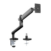 Brateck Single Monitor Premium Aluminium Spring-Assisted Monitor Arm
