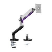 Brateck Single Monitor Premium Aluminium Spring-Assisted Monitor Arm