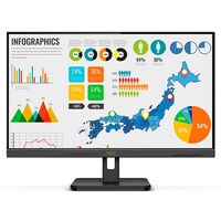 AOC 24E2QA 23.8" IPS FHD 3-sided Frameless Monitor