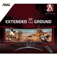 AOC AGON AG493UCX 49" 120Hz UWQHD FreeSync Premium Pro HDR Curved Gaming Monitor
