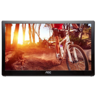 AOC E1659FWU 15.6" HD Portable USB LED TN Monitor
