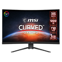 MSI MAG 325CQRF-QD 31.5inch 170Hz WQHD Rapid VA Curved Gaming Monitor