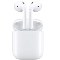 Apple AirPods with Charging Case - White - Dual beamforming microphones, Dual optical sensors, Rich, high-quality audio and voice