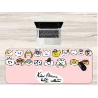 Extended Mouse Pad Cartoon Cats 90x40cm