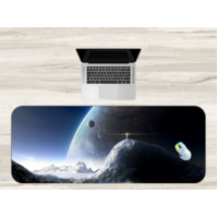 Extended Mouse Pad Space Lighthouse 90x40cm