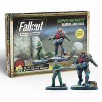Fallout Wasteland Warfare - Super Mutants Tabitha and Raul