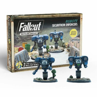 Fallout Wasteland Warfare - Robots Securitron Enforcers