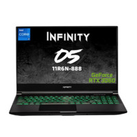 Infinity O5-11R6N-888 15.6" QHD 165Hz Gaming Laptop i7 16GB 512GB RTX3060P W10H