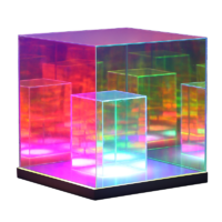 Mysterious Cube RGB Lamp Large 27cm*25cm*25cm