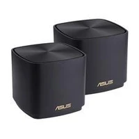 ASUS ZenWiFi AX Mini XD4 Dual Band Mesh WiFi 6 Gigabit System - 2 Pack (Black)