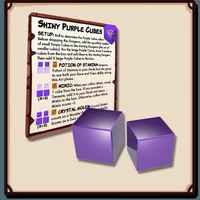Dungeon Drop - Shiny Purple Cubes