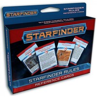 Starfinder RPG Rules Reference Cards Deck