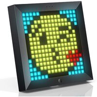 Divoom Pixoo Digital Frame with App Controlled 16X16 LED Screen (Black)
