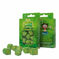 Q Workshop St Patrick The Lucky Charm Dice Set 7